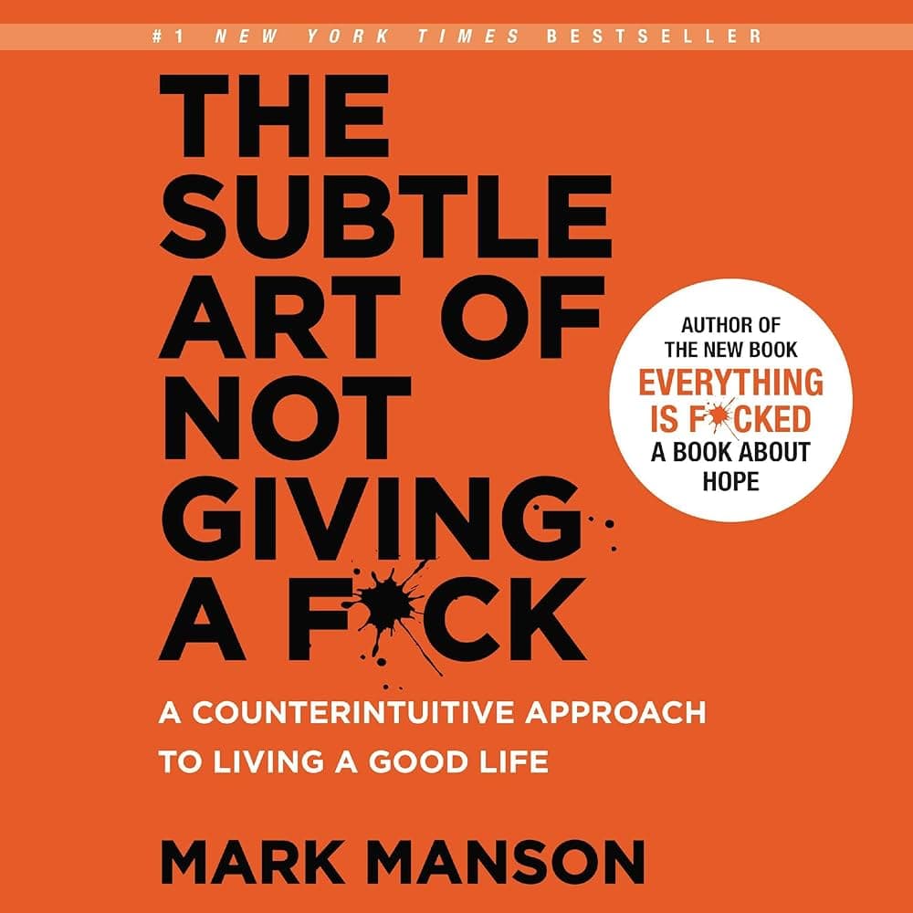 The Subtle Art of Not Giving a Fuck cover